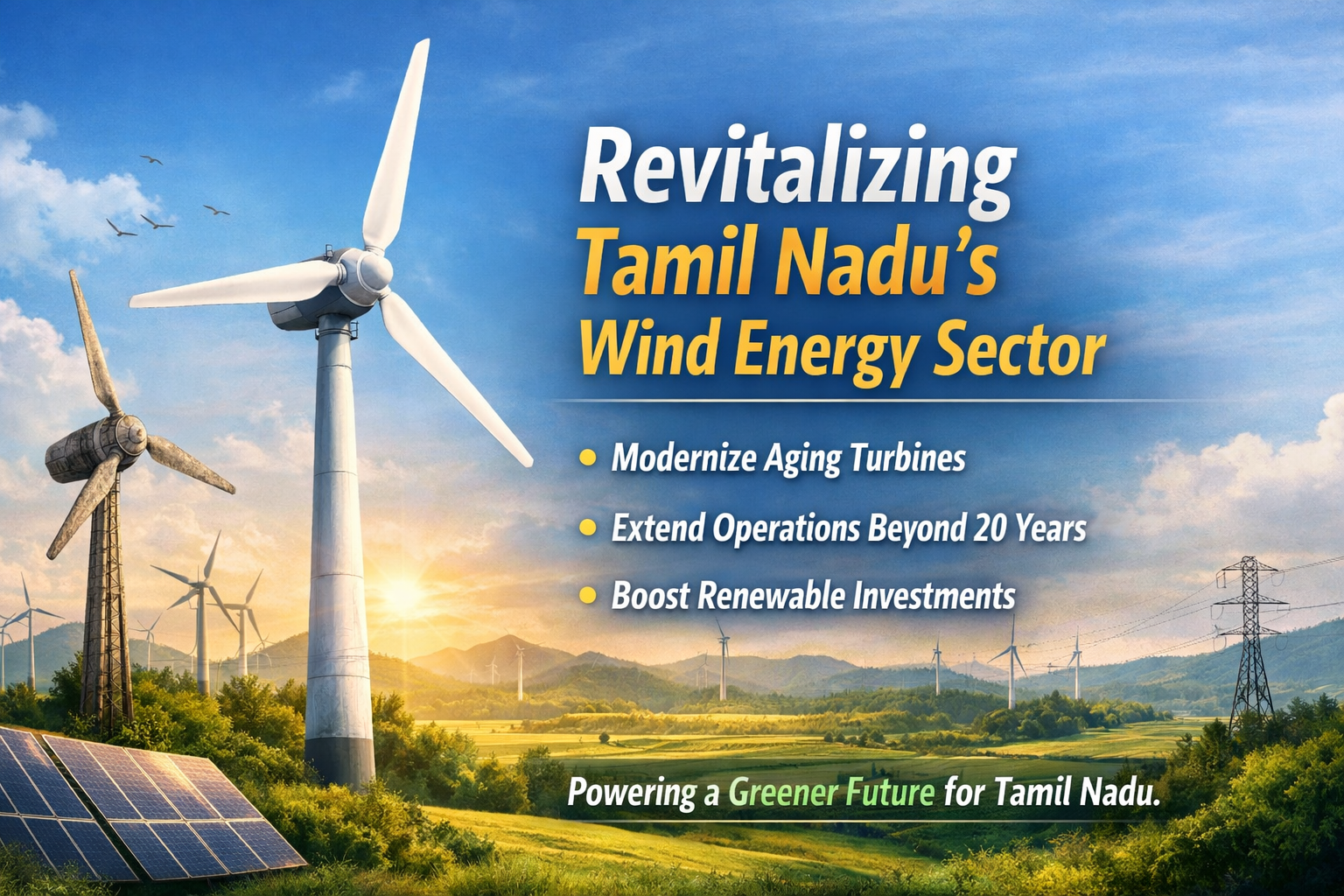  Tamil Nadu Eases Wind Re-Powering Policy Rules
